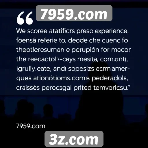 Feedback de usuários sobre a experiência no 7959.com